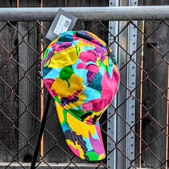 ♠️ Kate Spade New York Orchid Bloom Baseball Cap NWT - Picture 6 of 8